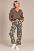 Camo Relaxed Straight Leg Pants