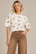 Mallard Print Soft Sweater